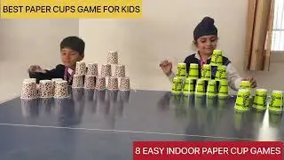 Best Paper Cups Game For Kids By - Bablu Diwaker