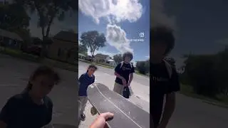 Cop takes skateboard from kid!! #skateboarding #community #police #change #positivevibes