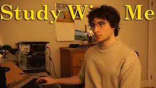 Study with Me Live | 12 hours part 1 | Pomodoro 90 / 15 | Rain