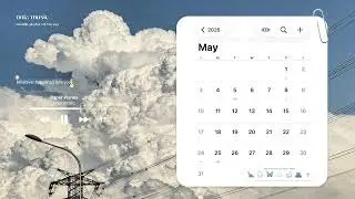 Lo-fi BGM Filled with Early Summer Clouds ☁️🩵 + Free Wallpapers!