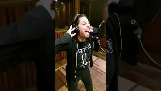 Gravação dos vocais do novo disco do Miasthenia por Susane Hécate no Orbis Estúdio, 12/07/23.