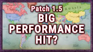 Victoria 3: Colossus of the South - Patch 1.5 - Has the game took a big performance hit?