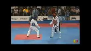 Francois Coulombe (CAN) v Robelis Despaigne (CUB) | Taekwondo at the 2011 Pan Am Games