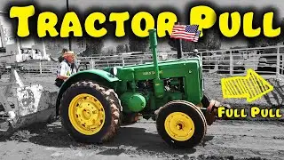 Antique Tractor Pull - County Fair 2024