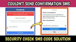 Couldn't Send Confirmation Sms Code On Phone Number | Security Check Confirm Your Identity Solution
