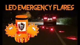 🚨 1Tac LED Road Flare Safety Disk