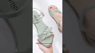 #shortsvideo# peep toe ankle strap #sunmer sandals# design