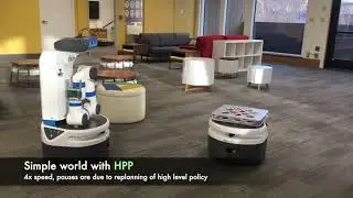 Hierarchical Predictive Planning for Decentralized Multiagent Navigation