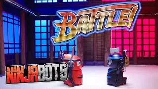 NINJA + ROBOT = AWESOME! | ALL-NEW Ninja Bots, Your Hilarious Battling Ninja Robots