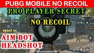 No recoil pubg mobile 1.7 update new confik 💯 no bann