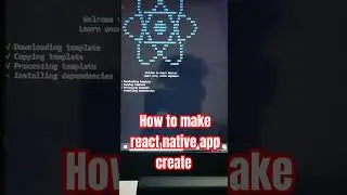 install create react native app | npx react native init project name 