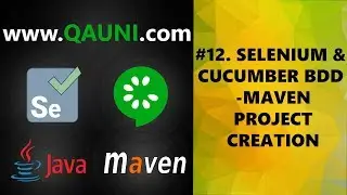 Selenium & Cucumber BDD – Tutorial 12/32: Maven Project Creation