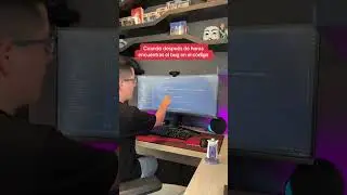 Cuando luego de horas encuentras el bug #mitocode #codigo #developer #humor