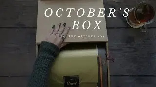 The Witches Box October Unboxing & Tarot Flip Through