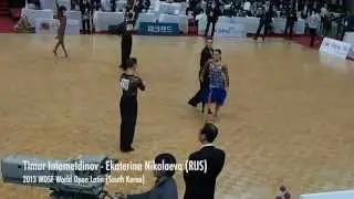 2013 WDSF Latin Korea) Timur Imametdinov  Ekaterina Nikolaeva