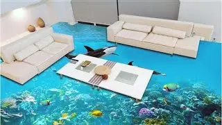 3D Flooring For Bathrooms, Kitchens And Bedrooms