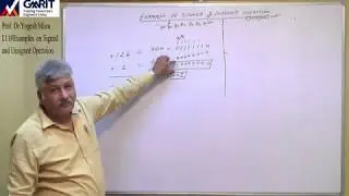 Lecture 11: Examples on Signed and Unsigned Operation