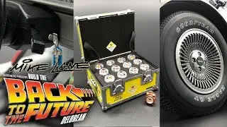 Build the Delorean - Mike Lane Mods - Wheel Caps, 1:8 Keys, Plutonium Case and Clock