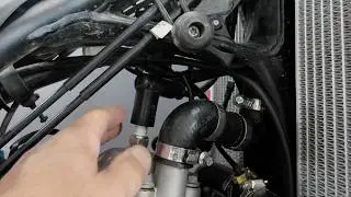 A loose sparkplug cap caused huge problems on the 23-26 TBI bike.  Ran blubbery and fouled plugs