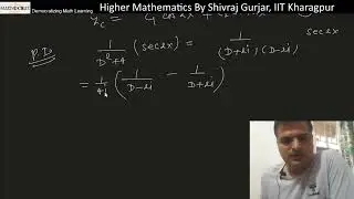 42.ODE: Linear Differential Equation -Particular Integral General Formula| UPSC IAS| IFoS| NET| JPSC