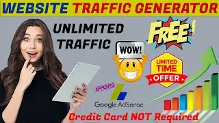 Free Website Traffic Generator 2022 | UNLIMITED VISITORS  Adsense Approve | FREE SOFTWARE