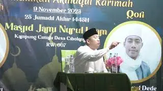 Ceramah lucu - KH. Aa Abdullah Nawawi MDZ | Masjid Nurul Islam Cimahi Peuntas 2023