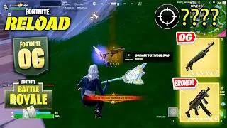 OG Fortnite Reload | Gunnars Stinger SMG + SPAZ | High Kill Gameplay | Keyboard & Mouse