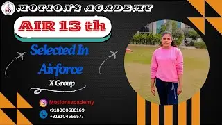 Airforce Intake 01/2024 Selected Student Interview #airforce #airforce2024 #motionsacademy #nda2024