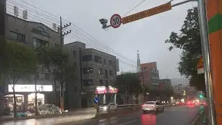 South Korean heavy rain || Life in Daejeon Korea || Nirbhay Kumar #koreavlog #vlog