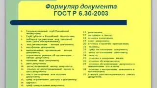 Кадровое делопроизводство. ГОСТ