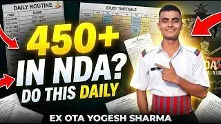 How to Crack NDA 2 2026 in Last 45 Days? Complete Subject-wise Strategy + Timetable
