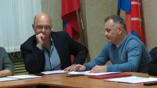 Заседание Совета депутатов г.п. Тучково по вопросу преобразования Рузского района в городской округ