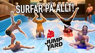 Vi har en Surf pool helt själva ! JUMPYARD Västerås!