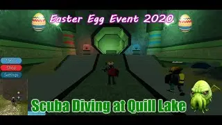 🥚 Obtaining the Egg of Cthulhu: Roblox Scuba Diving at Quill Lake | Easter Egg Event 2020 🥚