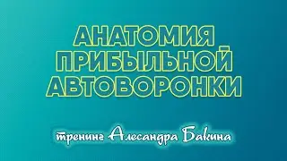 Анатомия прибыльной автоворонки - день 1