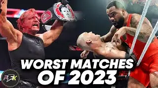 13 Worst Wrestling Matches of 2023 | partsFUNknown