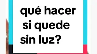 qué hacer si quede sin luz, señal celular u otros