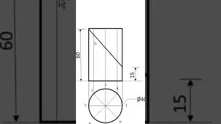 Development of Truncated Cylinder