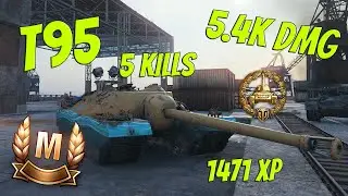 T95 - 1471 XP - 5.4K DMG - 5 KILLS - ACE TANKER