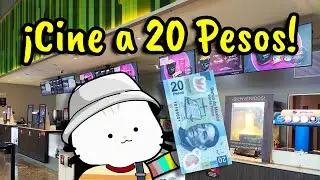 I found the CHEAPEST movie theater in Mexico! Tickets for 20 pesos!