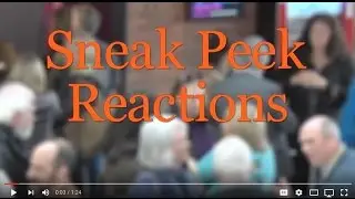 Sneak Peek Reactions from our private screening of the first edition
