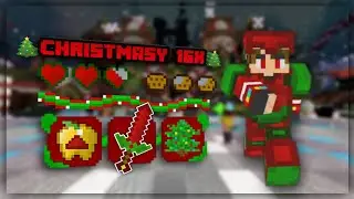 🎄Christmasy 16x🎄 // Pack Release! | A christmas themed Bedrock PvP pack