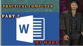 MS Word Practical Part 2 ||Second Year Practical Computer 2023 #computerscience #practical #msword