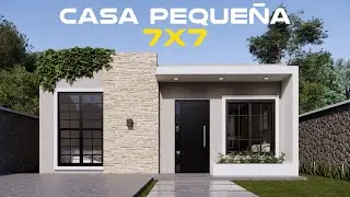 🏠 ¿Se puede vivir bien en 7x7 metros? Mira esta casa 🔥
