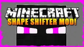 Minecraft Mod Showcase - SHAPE SHIFTER MOD! | iJevin