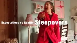Expectation vs reality: Sleepovers! | GeGe Jacket