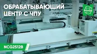 Nanxing NCG2512B. Обрабатывающий центр с ЧПУ Nesting для производства дверей.