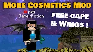 MoreCosmetics Mod (1.8.9, 1.18.2) - Get Free Cape & Wings Cosmetic Mod Minecraft Java