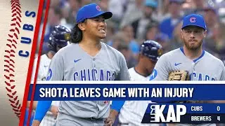 REKAP ⚾️ Cubs 4-0 Loss to the Brewers - Shota leaves game with a strained hamstring
