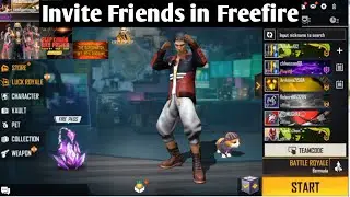 how to invite friends in free fire | free fire main friends invite kaise karen